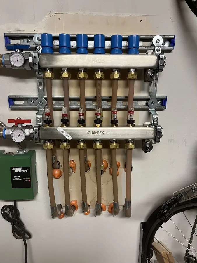 Plumber performing Leak Detection at a residential property in Litchfield Park